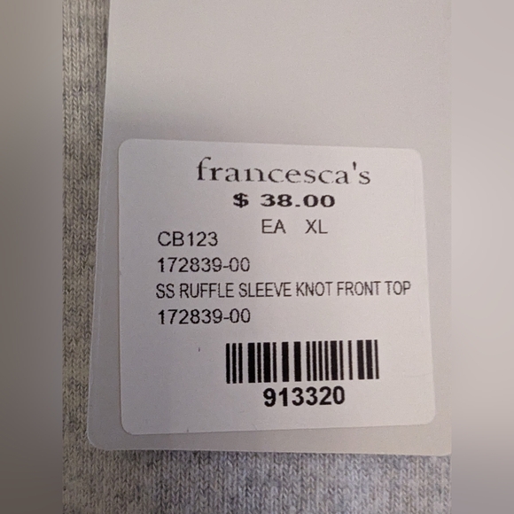 Cupcake ruffle sleeve top - Picture 6 of 6